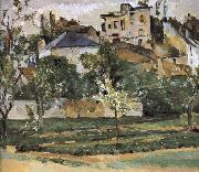 Paul Cezanne Pang Schwarz map of the Garden oil painting picture wholesale